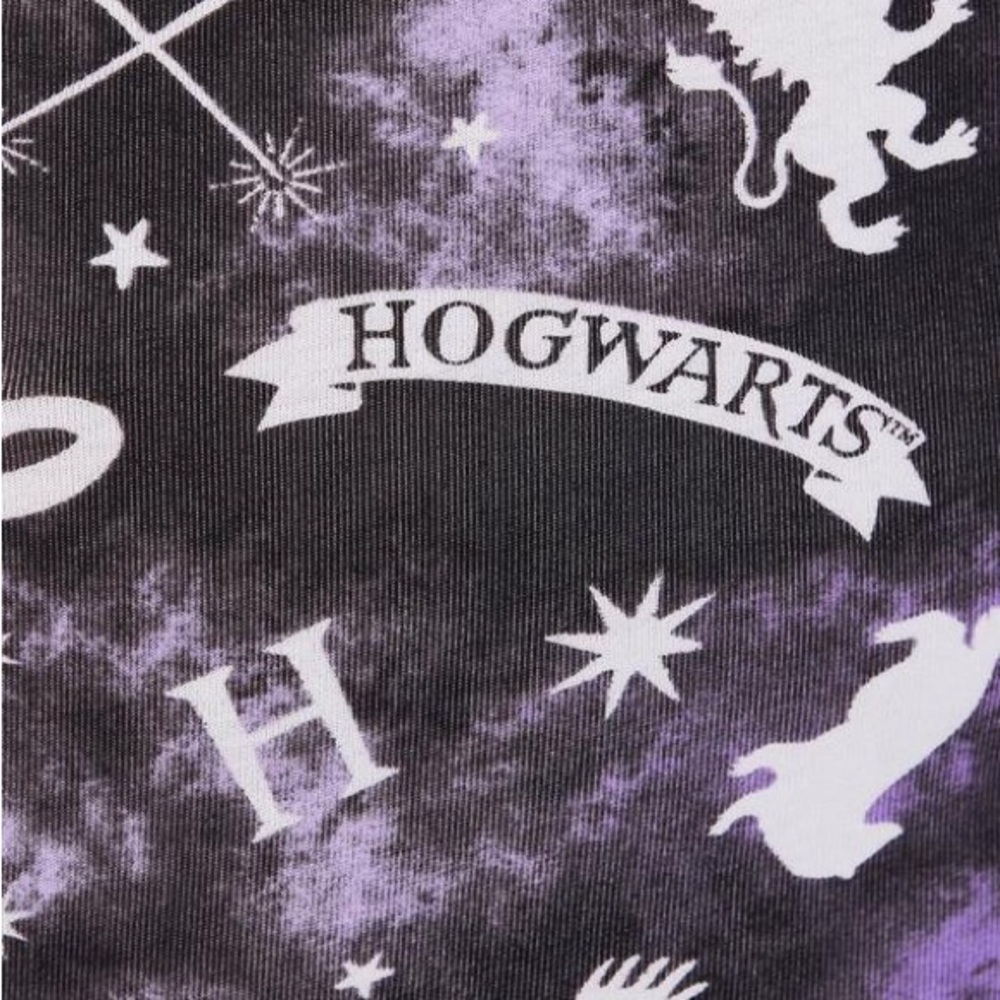 NWT Warner Bros. Harry Potter Women's Purple and Black Boyshorts - Picture 4 of 15